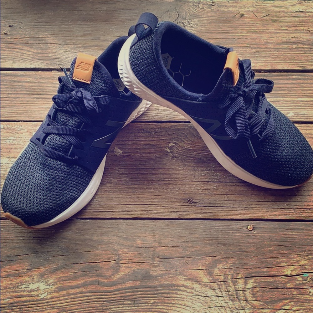 Navy New Balance Shoes